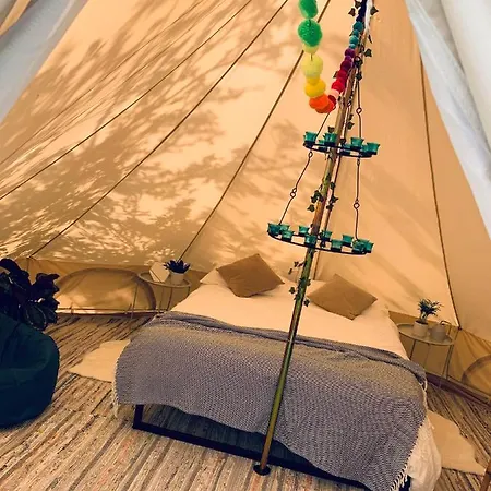 Bowhayes Farm - Camping & Glamping - Bell Tents - Cider Orchard Venn Ottery Exterior photo