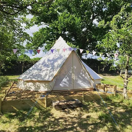 Bowhayes Farm - Camping & Glamping - Bell Tents - Cider Orchard Venn Ottery Exterior photo